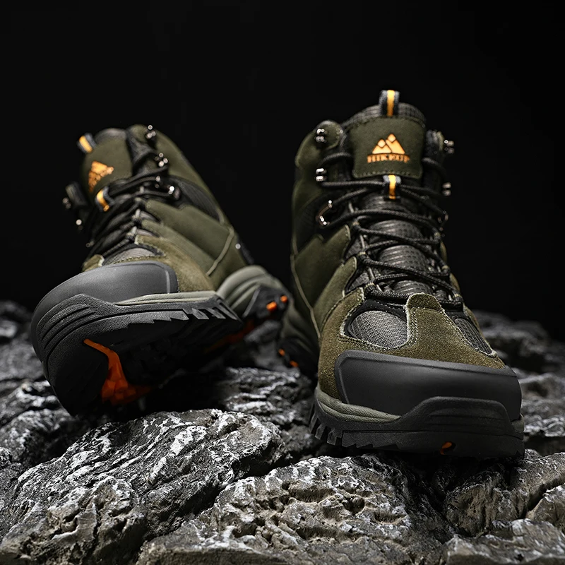 Men Outdoor Waterproof Hiking Boots
