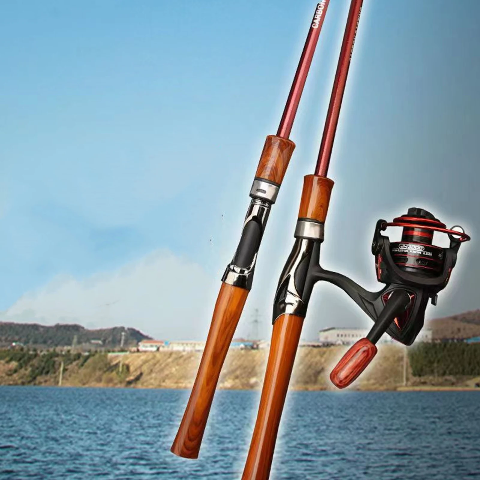 Fiberglass Fishing Rods Lightweight Equipment Sea Pole Fis 【驚きの価格が実現！】
