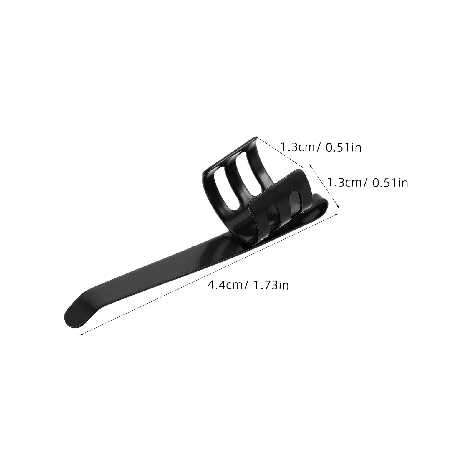 20Pcs 금속 손전등 벨트 클립 교체 포켓 버클 홀더 야외 캠핑 하이킹 수리용 토치 마운트 유니버설