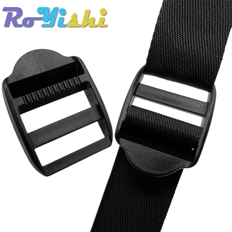 Strap Adjuster Ladder Lock Buckle Sliders - Black & White Tri-Glide Adjusters For Straps & Webbing Tri-glide Slider Strap Adjuster Ladder Lock Buckle Sliders - Black & White Tri-Glide Adjusters For Straps & Webbing Tri-glide Slider