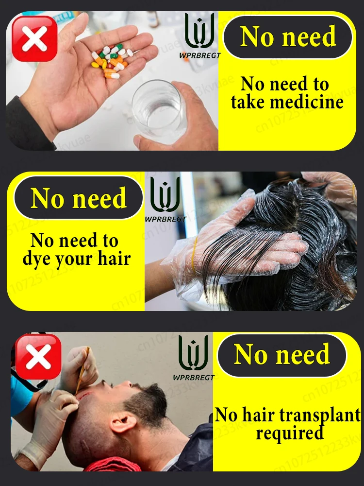 Hair Color Restorer White Hair Killer Used to turn white hair into black hair Nourish the scalp Suitable for white hair essence Repair care