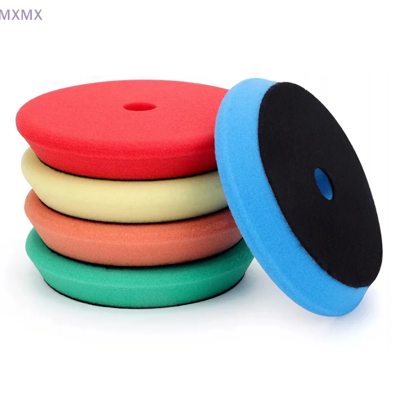 5Pcs ing Sponge Pads 6" Cutting Polishing Pad Kit Car Polisher 150mm Household Polish Tools Replacement Accessories