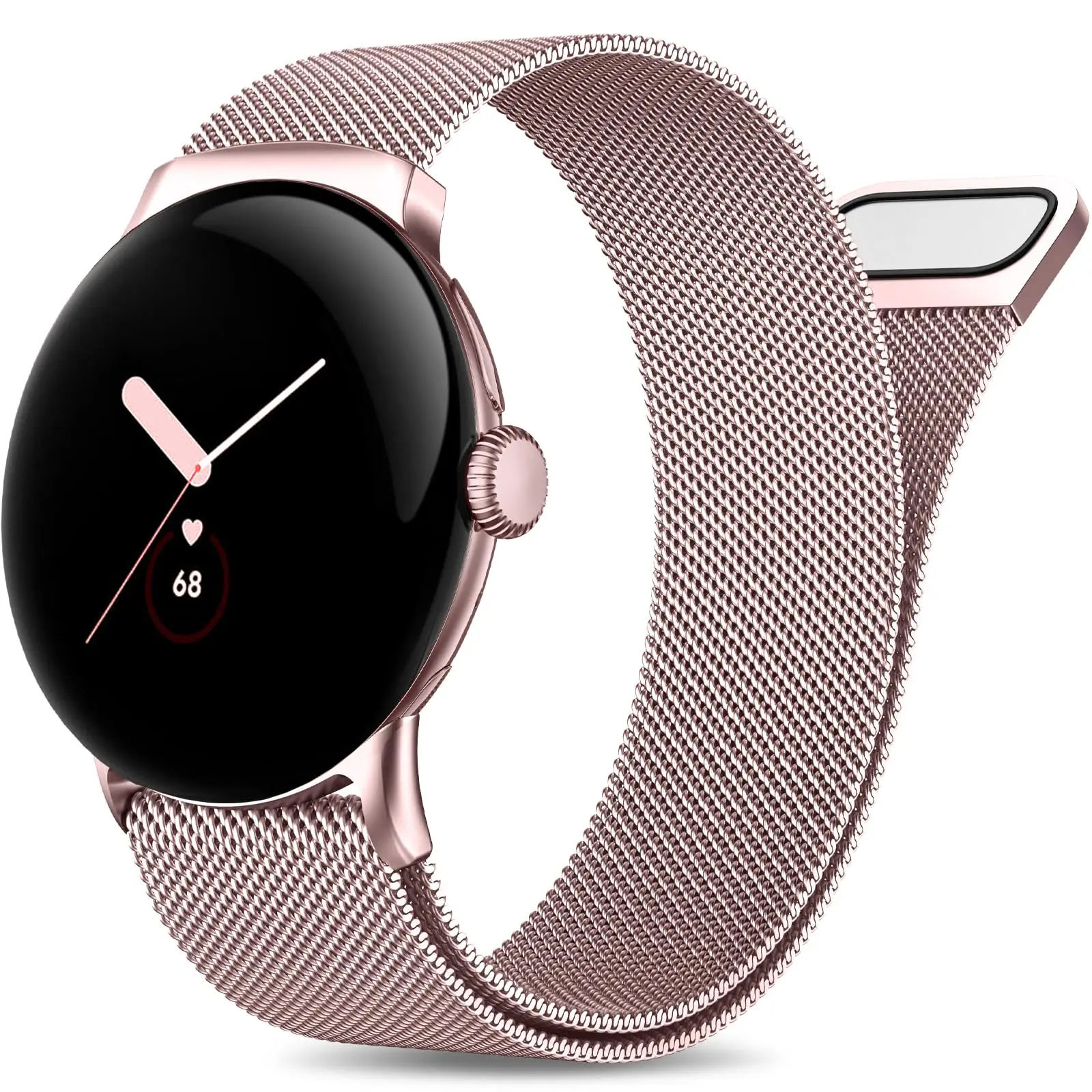 Elegant Milanese Loop Stainless Steel Watch Band - Compatible with Various Models