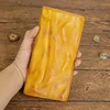 Vintage Wallet Top Layer Cowhide Vegetable Tanned Leather Handmade Old Fold Long Wallet Men's Multi Card Wallet Handheld Bag 6
