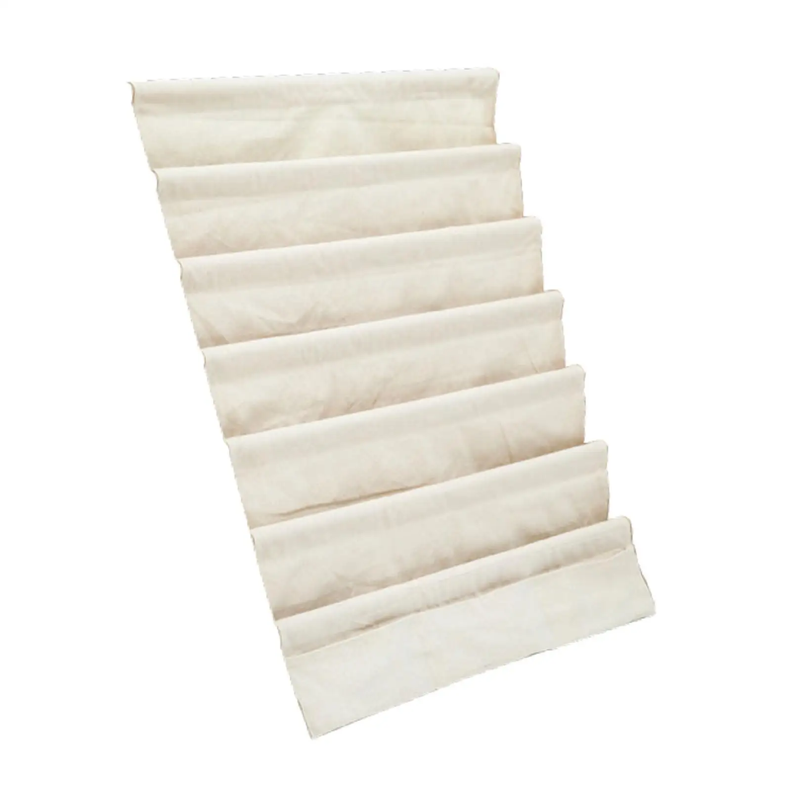 7 Tiers Pocket Children's Bookcase Pocket Replace Pouch Book Rack Organizer Pocket for Kindergarten Preschool Magazines Books