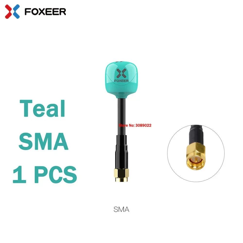 1PCS Teal SMA