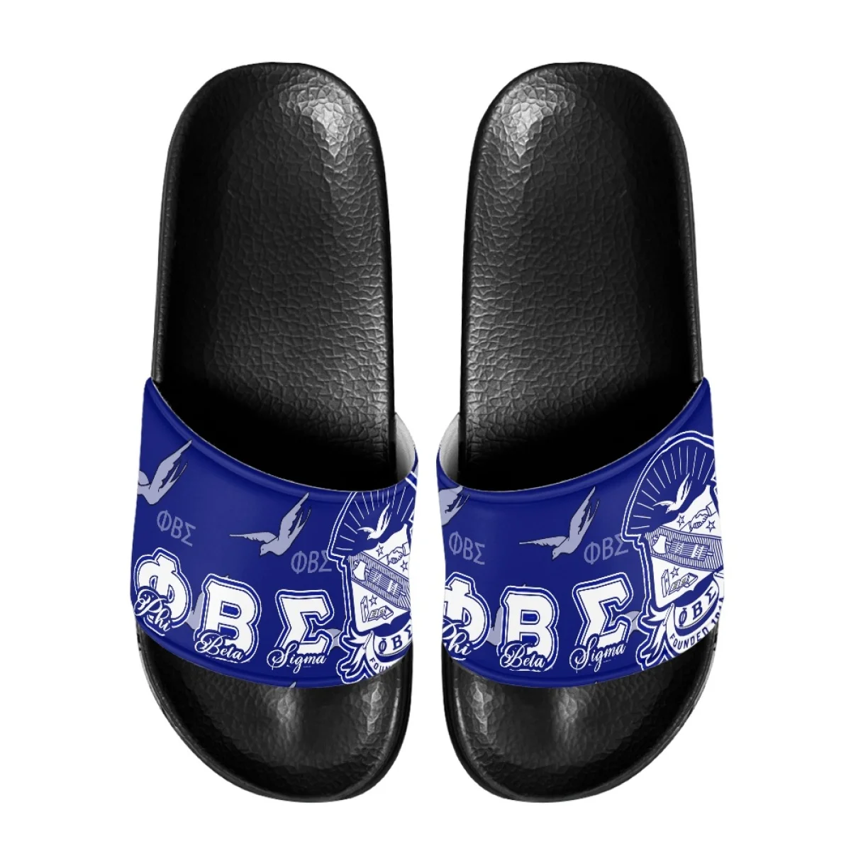 

Сандалии Phi Beta Sigma женские с принтом, удобные мягкие Нескользящие, плоская подошва, легкие комнатные тапочки для душа, в винтажном стиле