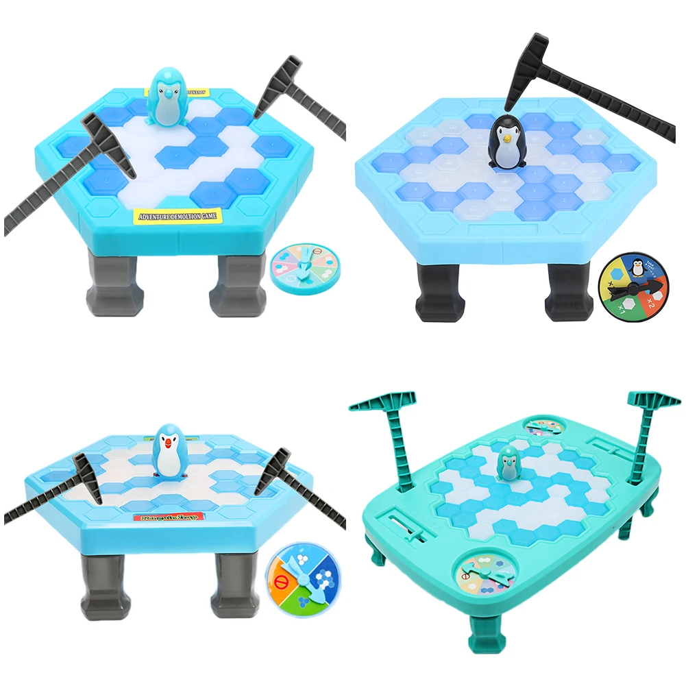 3pcs Penguin Trap Board Game Family Fun Desktop Game Icebreaker