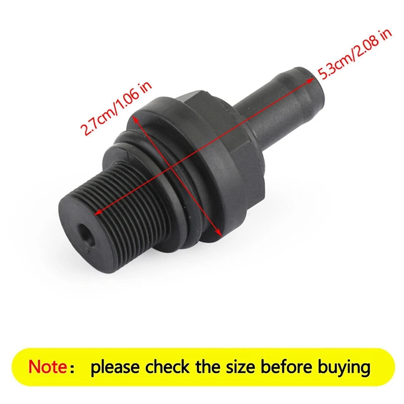 도요타 타코마 2005-2018 2.7L 122040C010 용 5X 체크 밸브 PCV 벤트 밸브 12204-0C010