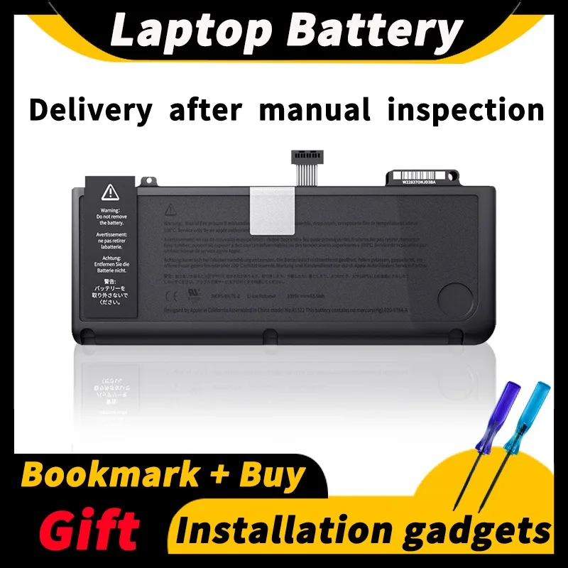 Per Apple Macbook Pro 15 Pollici A1286 2010 A1321 10.95V 77.5Wh/7000Mah Batteria Del Computer Portatile