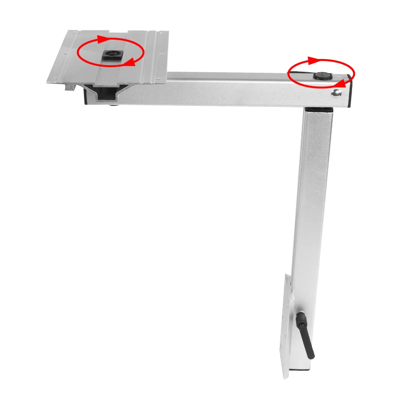 RV folding table leg and Height Adjustable Aluminum Alloy Motorhome Caravan Camper Table Leg