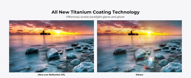 thumbnail image 2 of 37mm True Color Ultra-Low Reflectivity CPL Filter Polarizer Lens Filter Circular Polarizing For Camera Lenses With 28 Multi-Coated Nano-Xcel Series 2 of 12