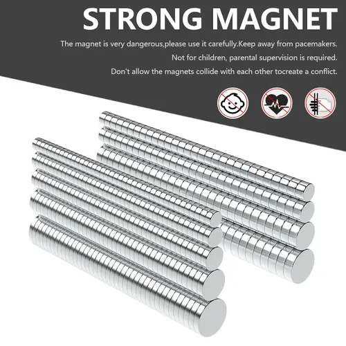4x2 5x2 6x2 6x3 10x2 10x3mm N35 Super Strong Neodymium Magnet Round NdfeB Powerful Permanent Magnetic imanes Refrigerator Magnet - Image 5