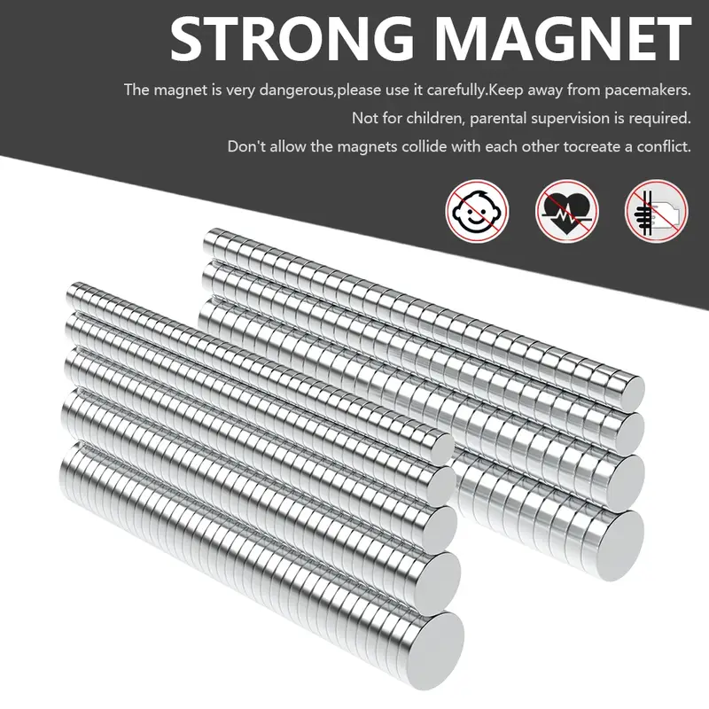 4x2 5x2 6x2 6x3 10x2 10x3mm N35 Super Strong Neodymium Magnet Round NdfeB Powerful Permanent Magnetic imanes Refrigerator Magnet - Image 5
