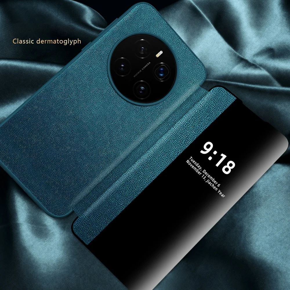 Vegan Leather Flip Cover For Honor Magic 6 7 Pro Flip Case All-Inclusive Silicone Airbag Corners Drop Impact Resistant Shell 2