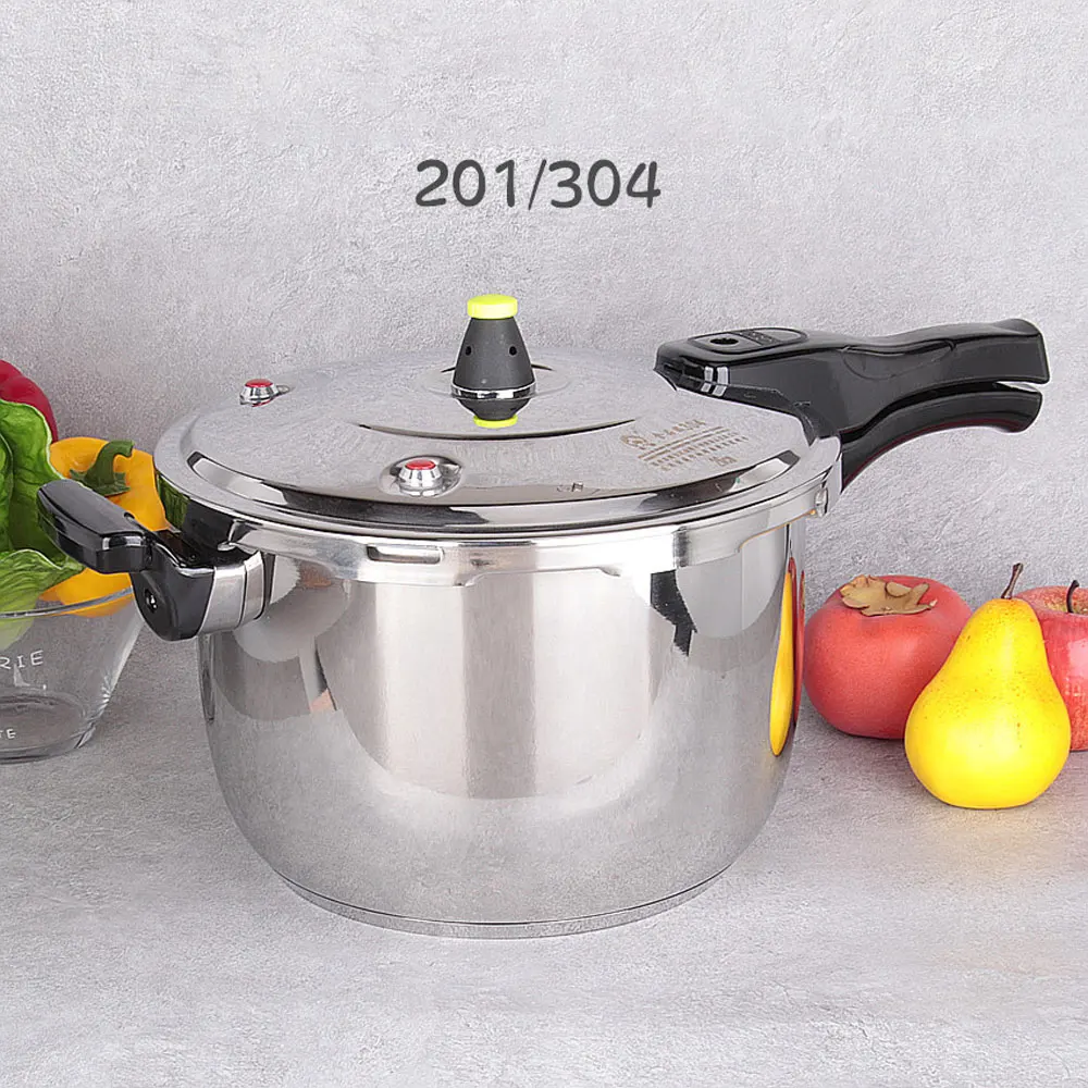 Stainless steel multi-layer composite steel pressure cooker household induction cooker gas stove universal pressure