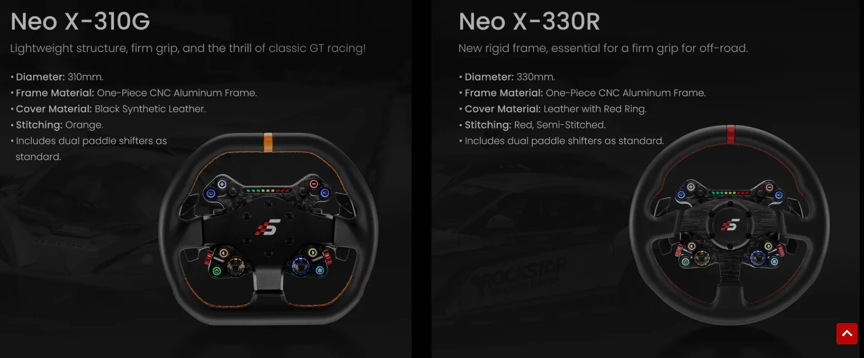 New Neo X-330R X-330W X-330T X-310G Classic /Drift/ Rally/GT Steering Wheel Rou