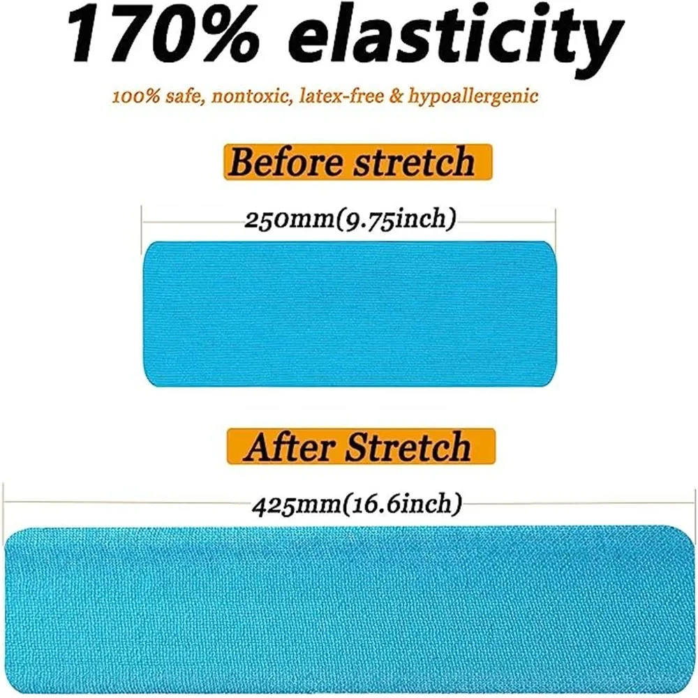 Kinesiology Tape Pro Athletic Sports 20 Strips mixed loading sports tape kinesiology tape self adhesive tape