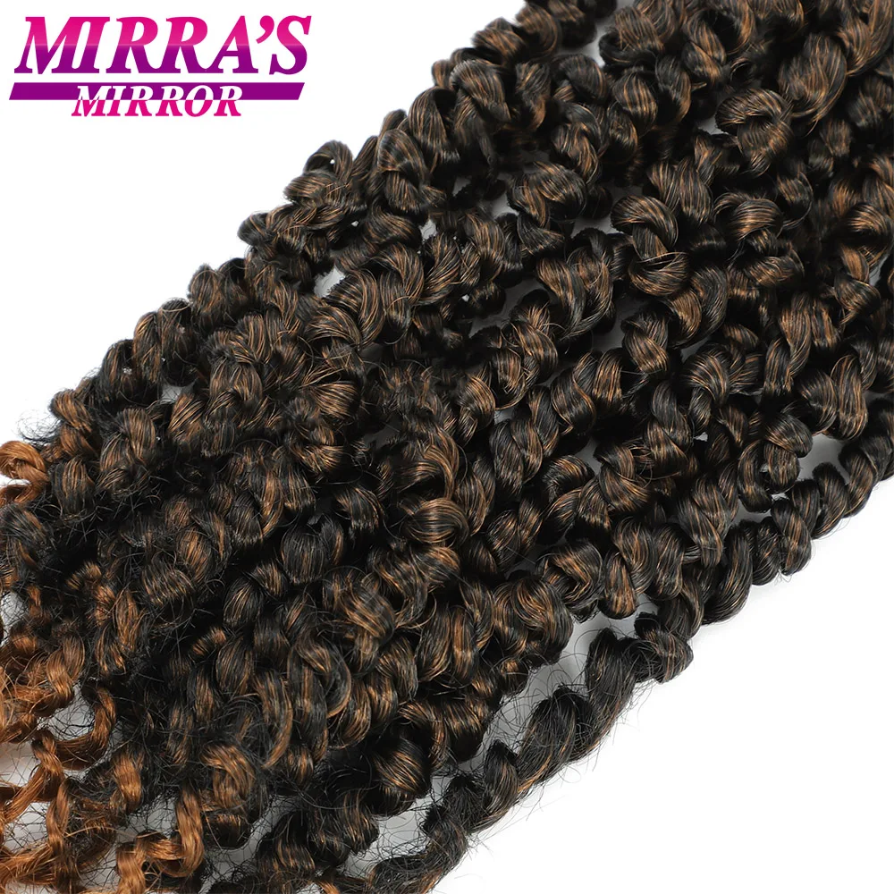 Passion Twist Crochet Hair 6/8/12/18 Inch Short Bob Pre-Looped Crochet Braids For Black Women Synthetic Braiding Hair Extensions