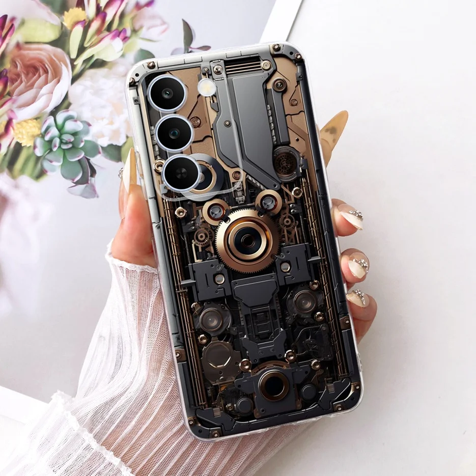 Cool Robot Animal Painted Soft Slim Phone Case