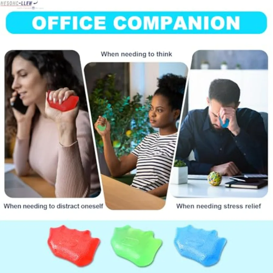 Premium Grip Strengthener & Stress Relief Ball Set