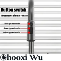 CHOOXIWU-หน้าจอดิจิตอล/ดึง/เย็นและร้อน/ก๊อกน้ำสำหรับห้องครัวเหนี่ยวนำอัจฉริยะ, ก๊อกน้ำอ่าง 3
