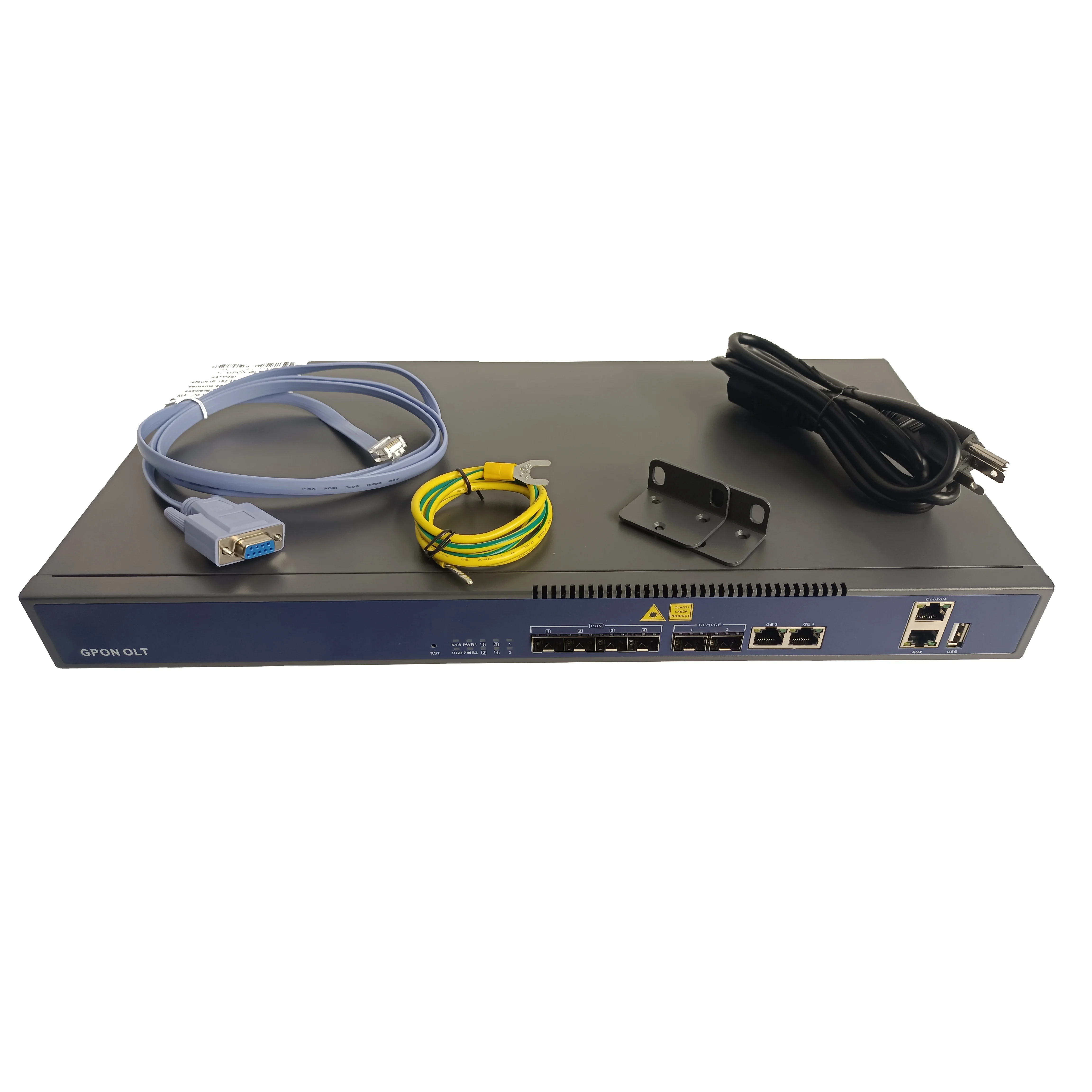 

Hieo, совместимый с GPON olt mini, 4 pon порта, web snmp olt gpon, 4 порта с 4 SFP модулями C +++