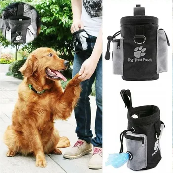 Portable Feeding Outdoor Pet Dog Treat Pouch Portable Dog Training Bags Pet Snack Food Container Puppy Snack Reward Waist Bag 1