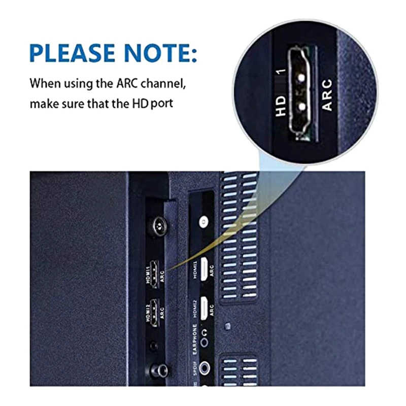 DAC Audio Converter ARC Audio Extractor HDMI-Compatible Optical SPDIF Coaxial To Analog 3.5Mm Digital To Analog