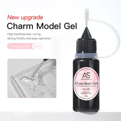 10ml 3D DIY Design Nail Art Gel - Toxin - Free Clear No Wipe Sculpture Varnish (Model Gel)