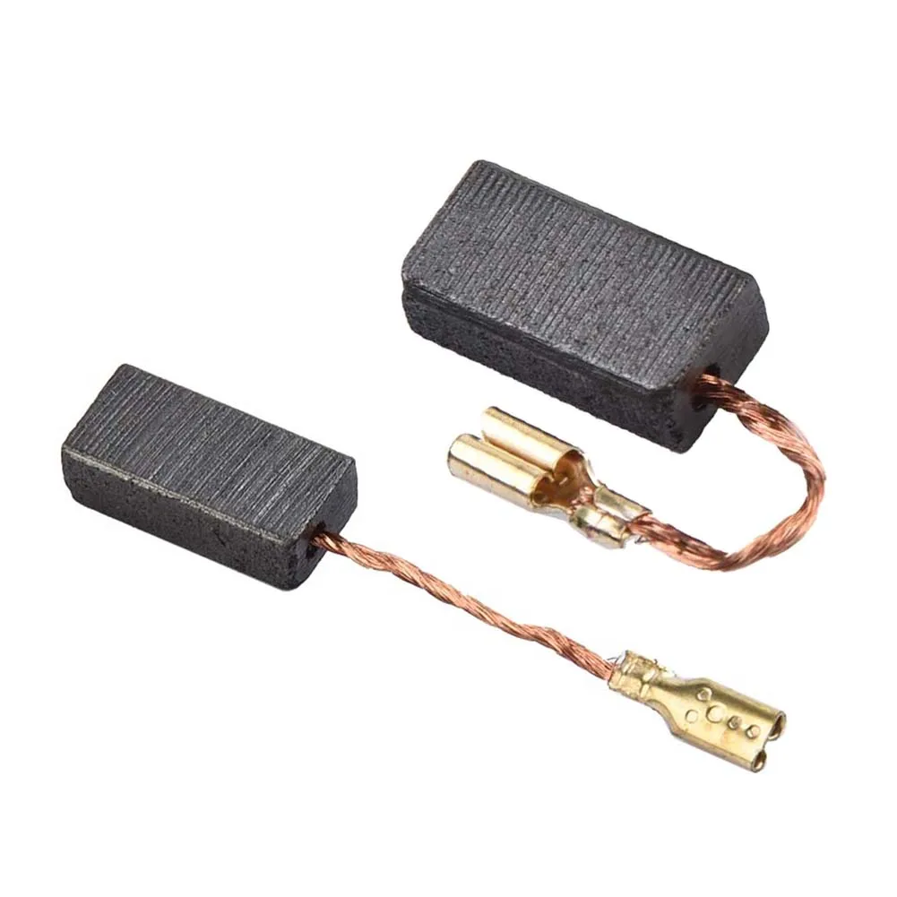 

Carbon Metal Carbon Brushes Carbon Brushes Brush Size For Bosch Total Length With wire leads and brush springs attached