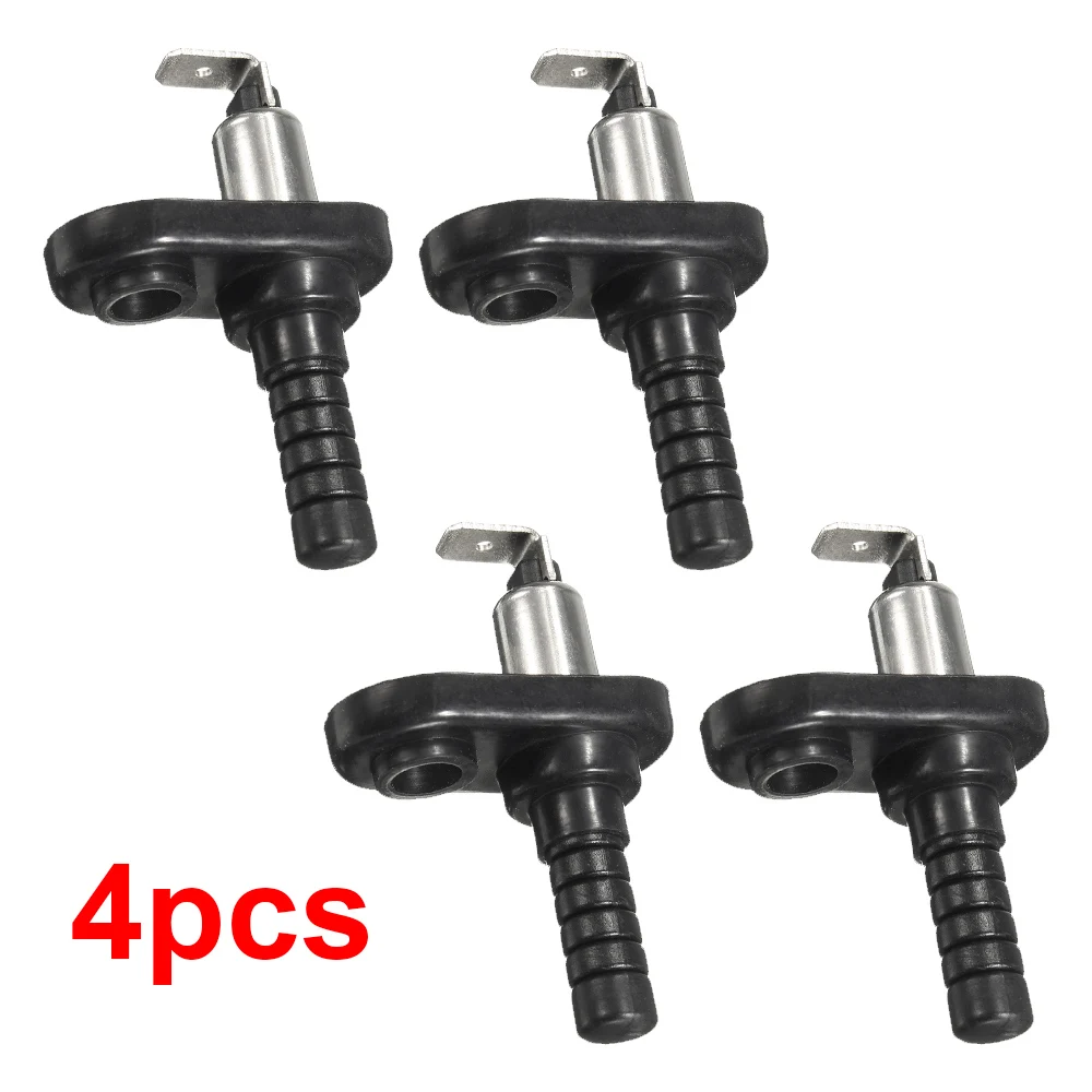 

4Pcs/ Set Universal Adjustable Car Hood Door Switch Truck Bonnet Hood Door Alarm Pin Switch Security Car Switches Parts