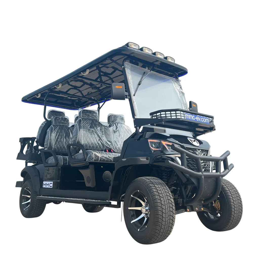 Wholesale Product Smart Design 4 Seaters 4 wheel Electric Club Car Off-Road Golf Cart 6 Seat Electric Lithium Buggy