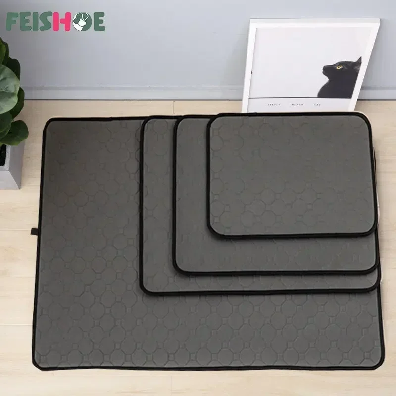 Dog Training Pad Dog Pee Pad Dog Toilet Mat Reusable Washable For Large Dogs Urine Absorbent