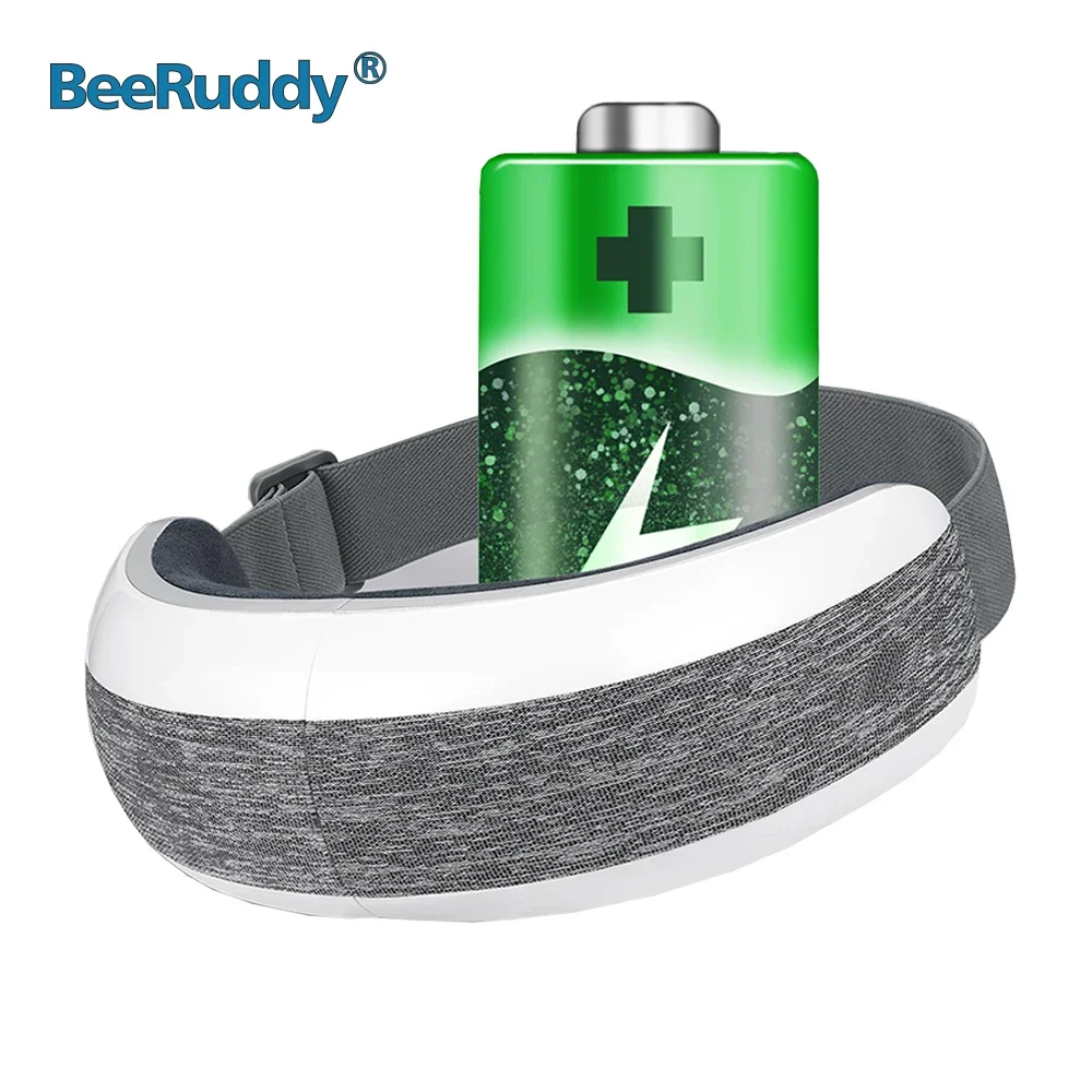 BeeRuddy Smart Eye Massager Air Pressure Vibration Heating Massage Eye Protection Device Relieve Fatigue And Dark Circles