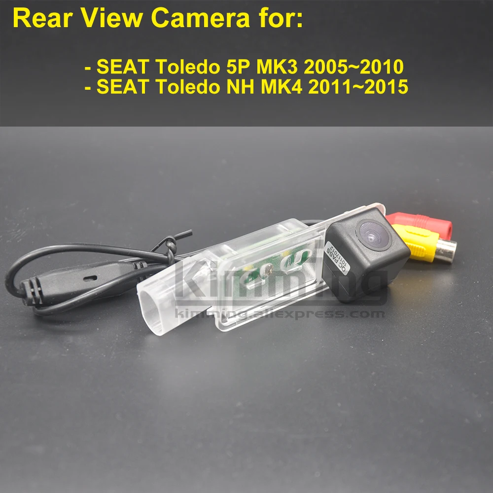 

Car Rear View Camera for Seat Toledo 5P MK3 NH MK4 2006 2007 2008 2009 2010 2011 2012 2013 2014 2015 Wireless Reversing Camera