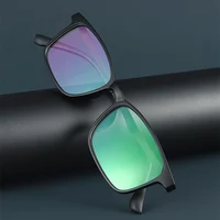 Lunettes d'affaires rétro grand carré TR90 en titane pour hommes, monture de Prescription optique pour myopie, A1003, nouvelle collection 2024 3