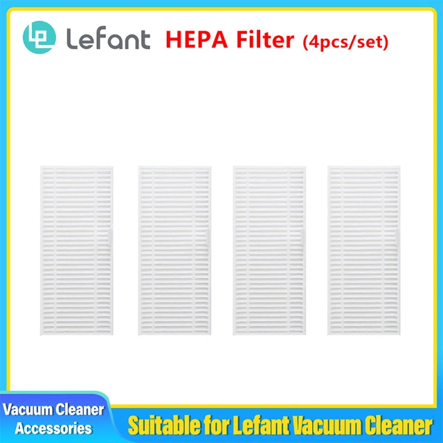 HEPA Filter x4 for Lefant M1 U180 OKP K8 Robot Vacuum Cleaner