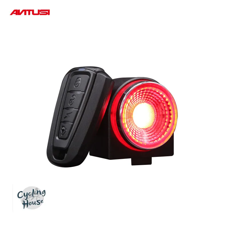 Antusi A8pro Bicycle Rear Lamp Led Lights Burglary Usb Rechargeable