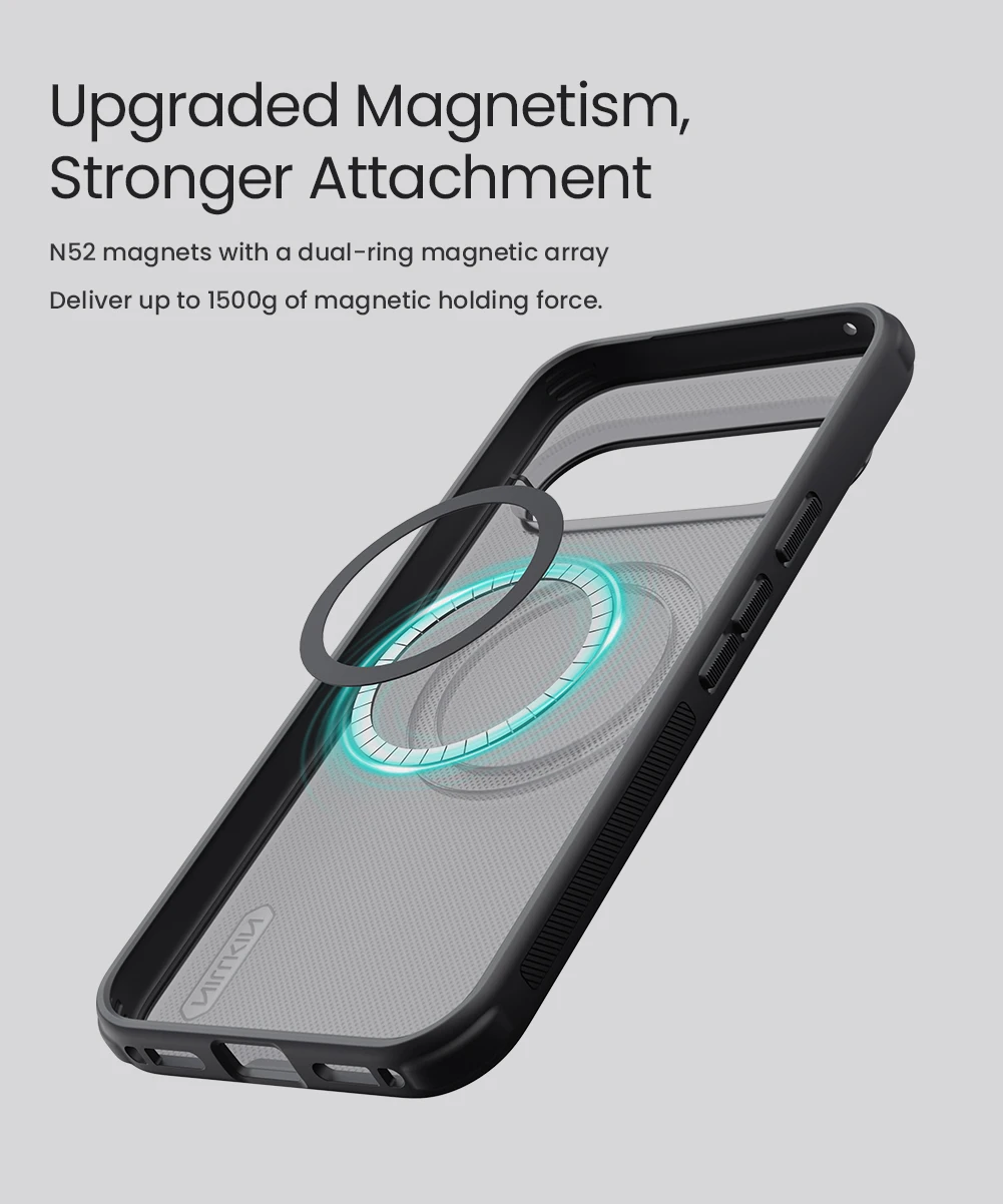 Nillkin Frosted Shield Pro Shockproof Magnetic TPU Armor Case