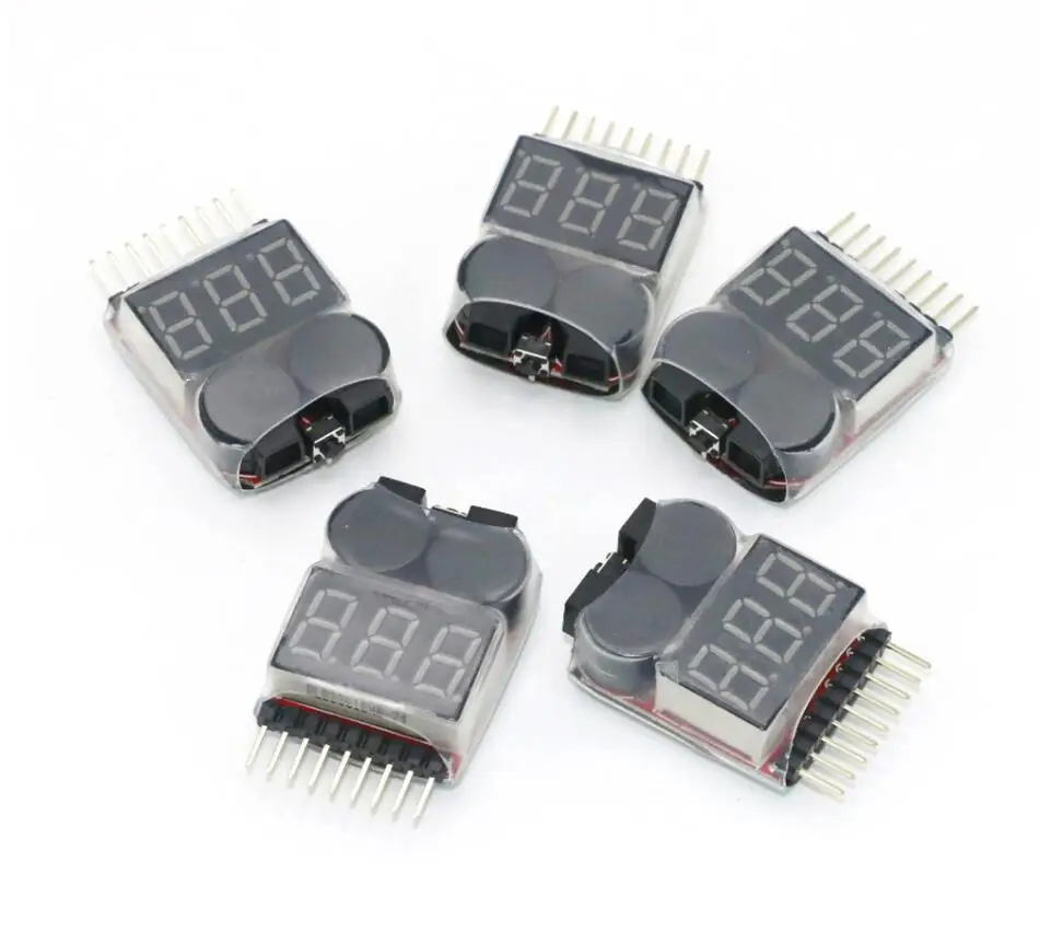 Avertisseur Sonore Buzzer pour Batterie Drone RC 1-8S Lipo Li-ion - 110dB