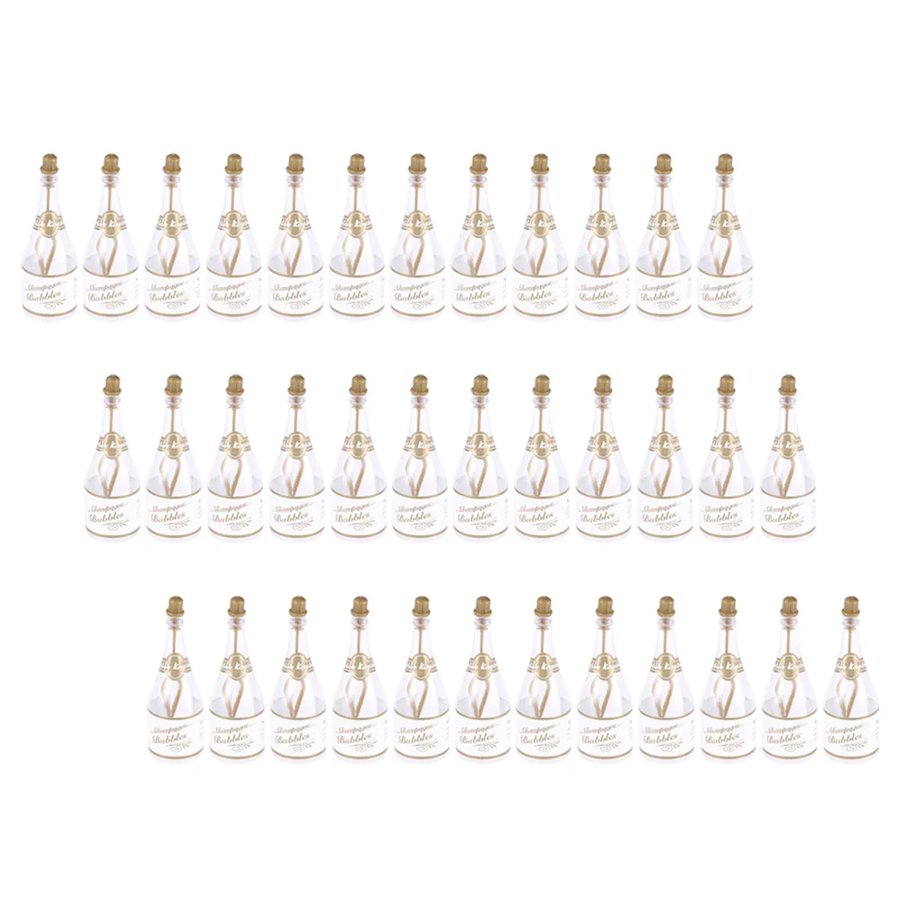

36pcs Bubble Bottles Empty Bubble Bottles Refillable Bubble Bottles