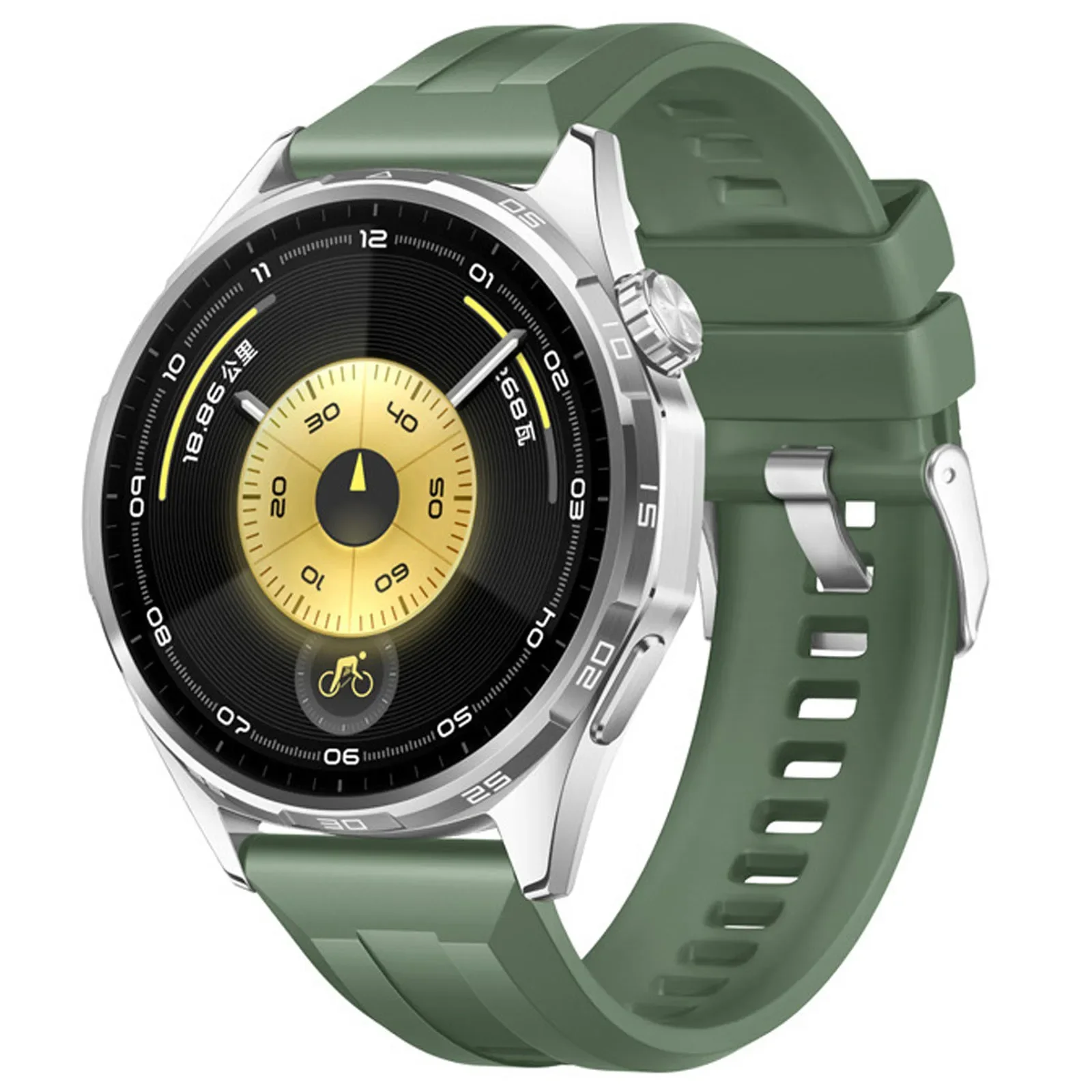 Official 22mm Silicone Sports Watch Strap - Enhanced Comfort and Style