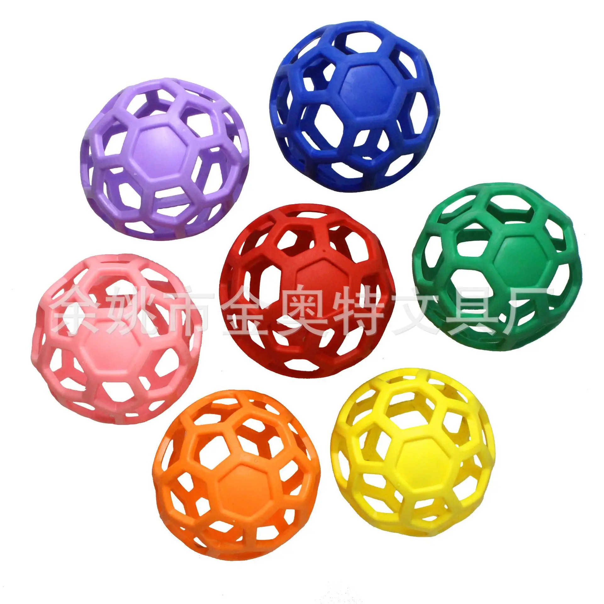 

Multi-colored dog toy Polo TPR Pet Toy Leaky Ball Dog bite resistant Play Pet teething ball Safe chew product High elasticity