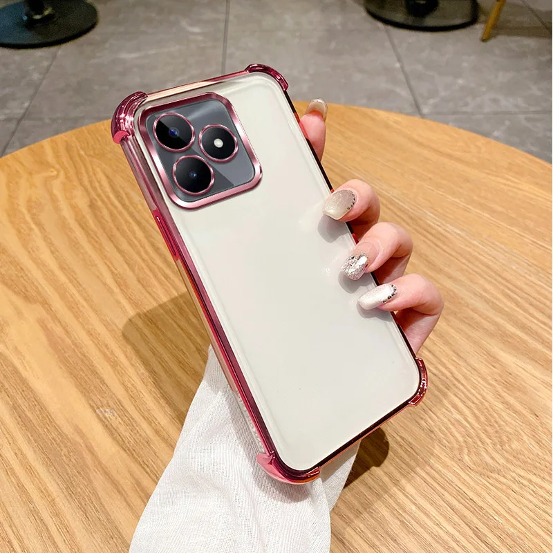 Shookproof Plating Back Cover with Enhanced Protection