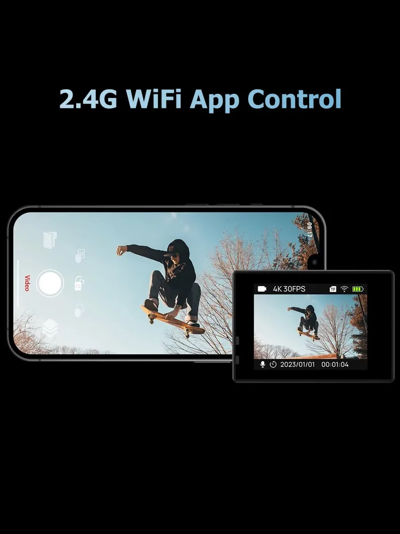 SJCAM SJ4000 WiFi Action Camera 4K FHD 30M Waterproof 2.4G WiFi 4x Zoom WIFI Sports Video Action Cameras  CamBicycle Helmet 4