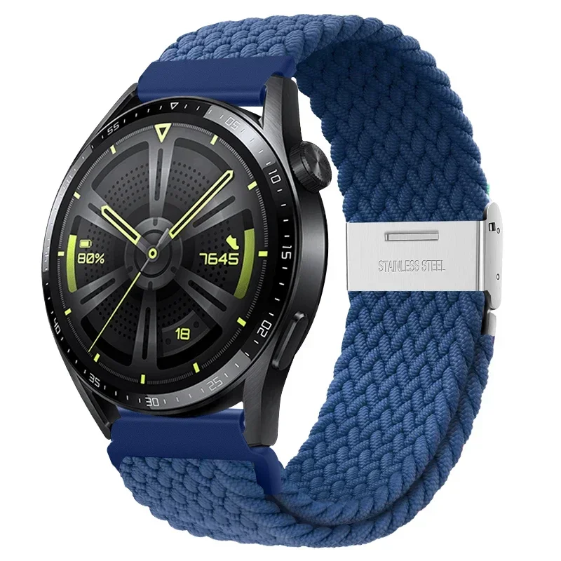 Braided Elastic Bracelet 20/22mm Smartwatch Strap