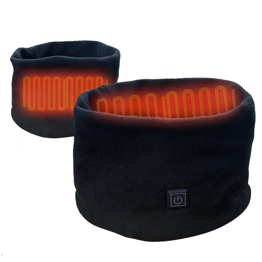 

Winter Electric Heated Scarf NeckWrap USB Neck Warmer Winter Sports Accessories For Camping Outdoor Cycling Skiing Snowboarding