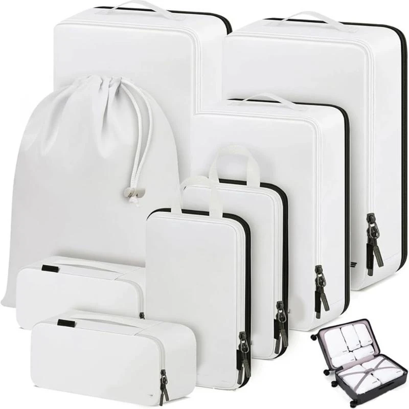 10pcs Expandable Compression Cubes for Convenient Travel Packing Solution 2