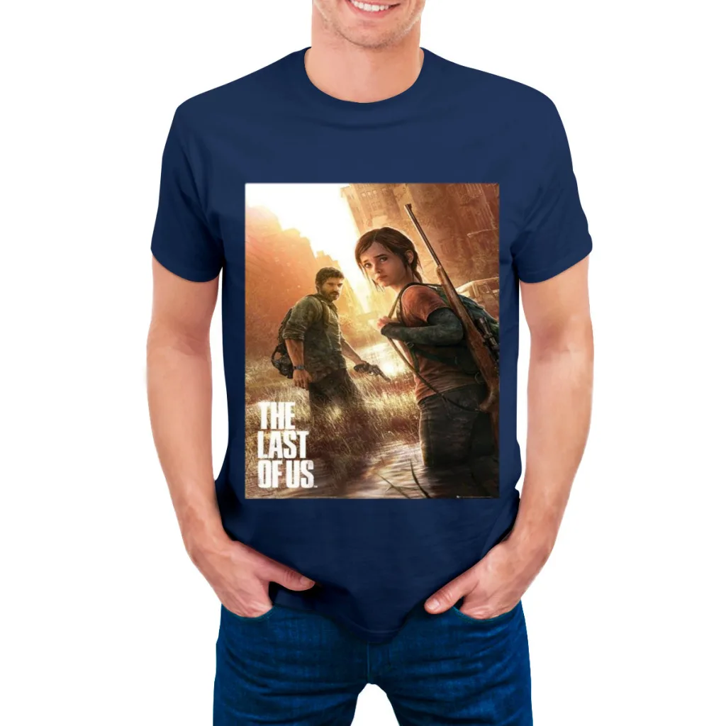 thumbnail image 1 of Camiseta de manga corta con cuello redondo y nueva camiseta de verano para hombre de The Last Of Us, 1 of 5